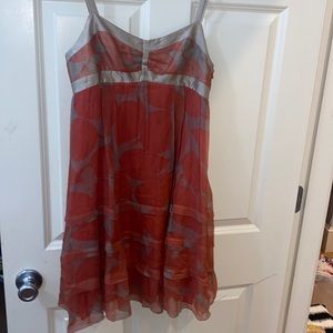 Erica Davies Pink Silk Cocktail Dress